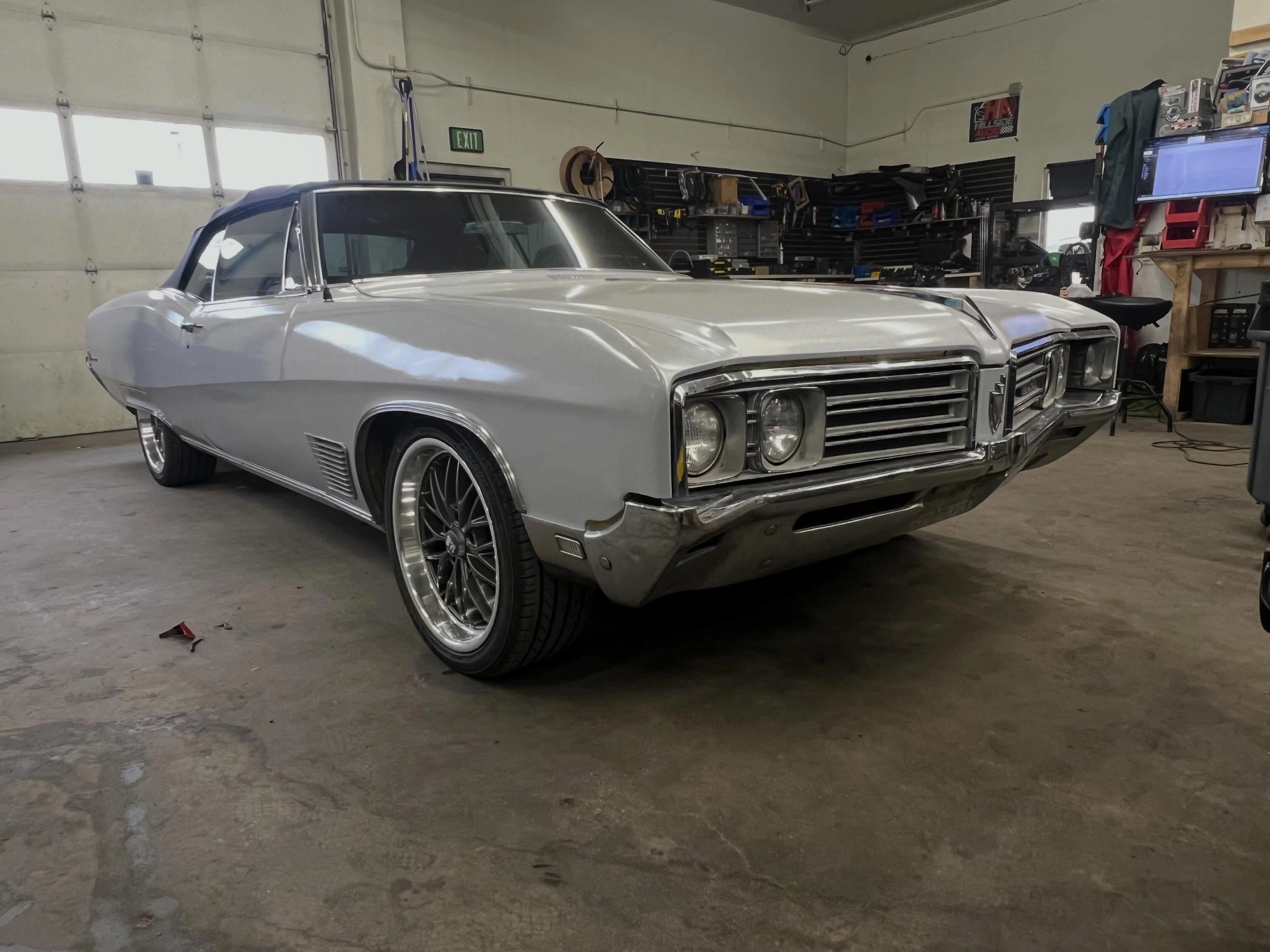 1969 Buick GS Convertible Classic Muscle Custom Audiophile Sound & Cabin Integration installed by Hillside Audio Alaska